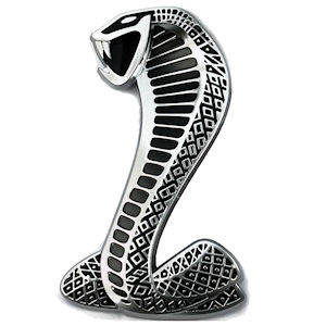 Shelby Cobra Kotfl�gel-Emblem LH f�r 07-14 Shelby GT500