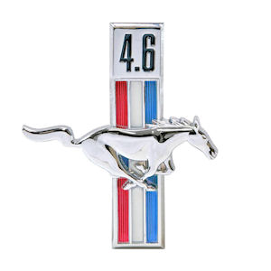 Drake Tribar Kotfl�gel-Emblem RH f�r 05-09 Ford Mustang