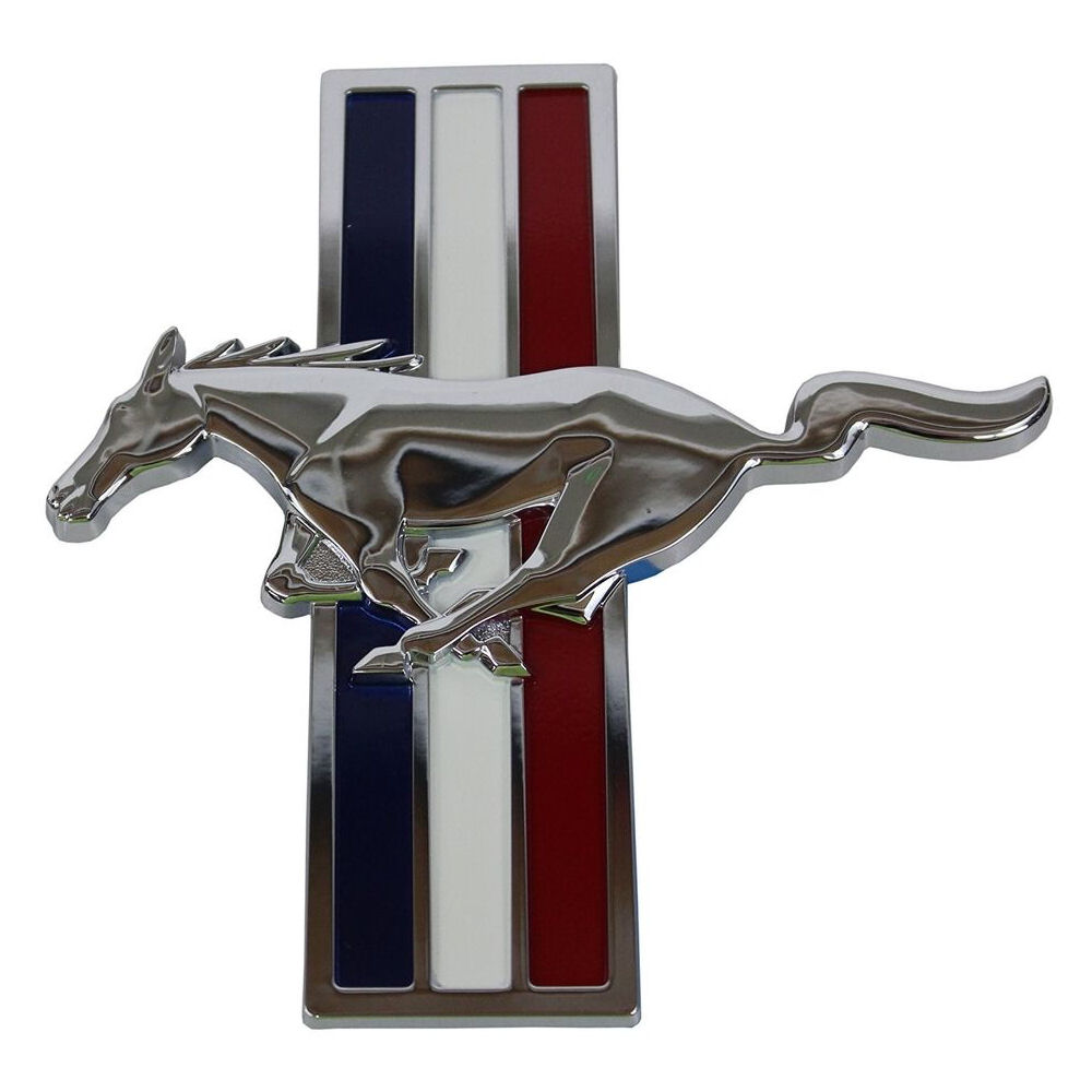 Emblem - Kotfl�gel Tribar LH (OEM) 05-14 Ford Mustang