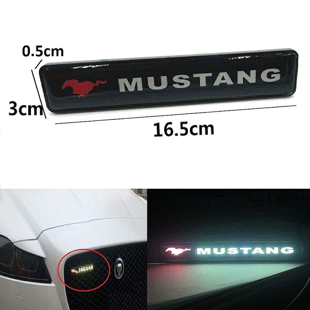 Emblem - LED Logo (160x30mm) 64-25 Ford Mustang