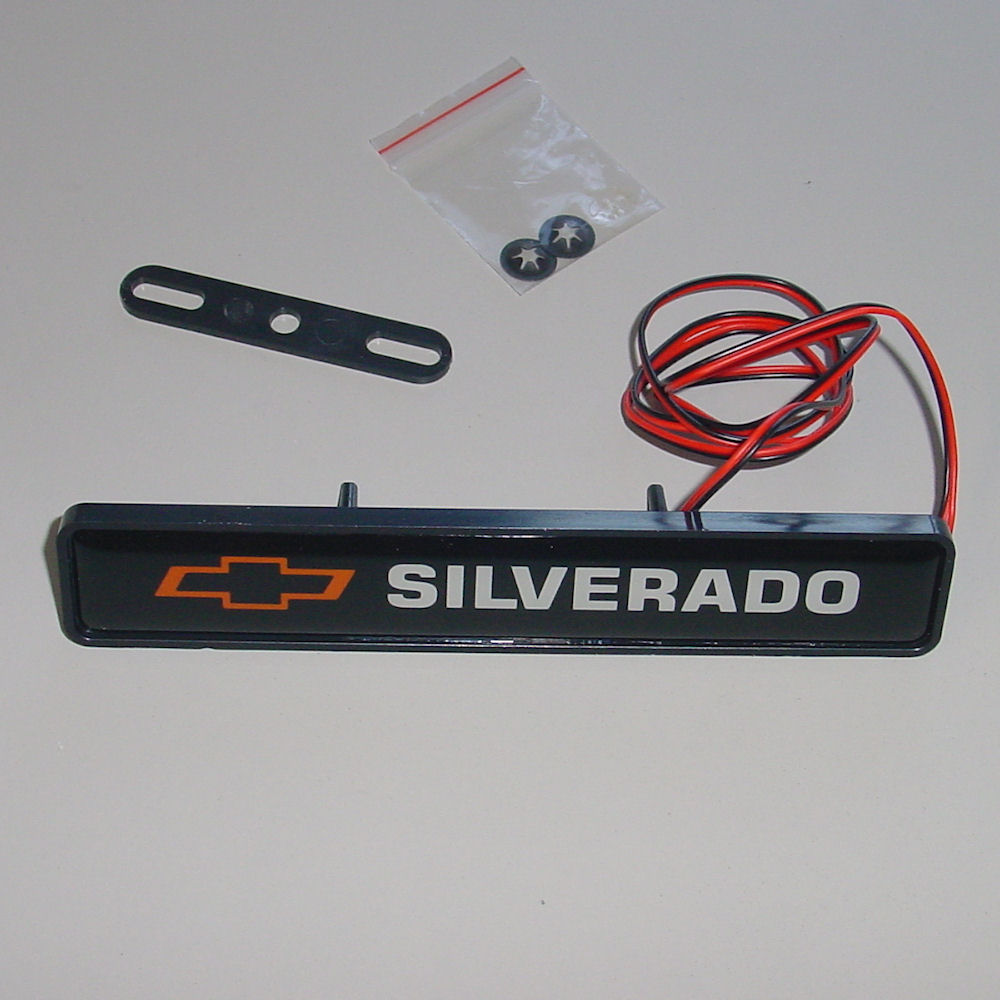 Emblem - LED Logo (160x30mm) 99-26 Chevy Silverado