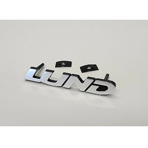 1x Lund Emblem (Sonnenblende/Heckblende/Trittbretter)