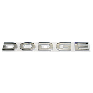 Mopar Emblem Trunk Lid Chrome for 2009-10 Dodge Charger