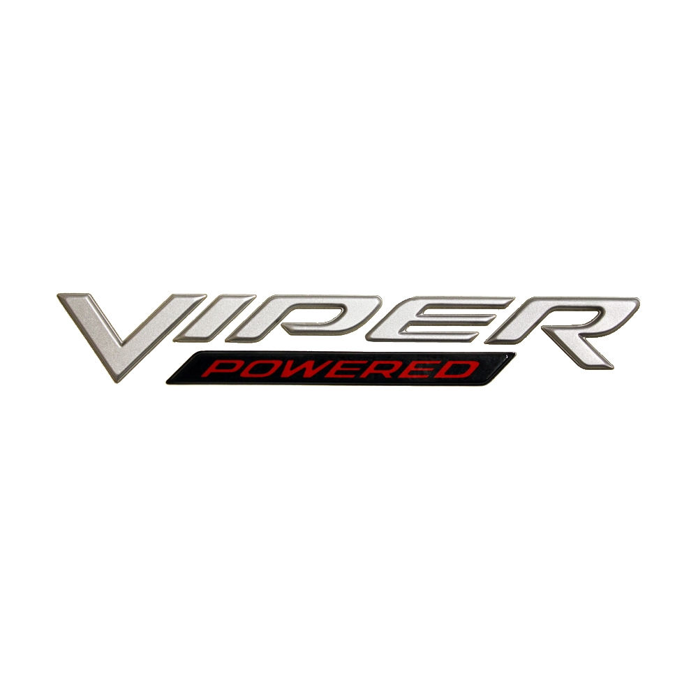 Emblem - Viper powered (Mopar) 04-06 RAM SRT-10