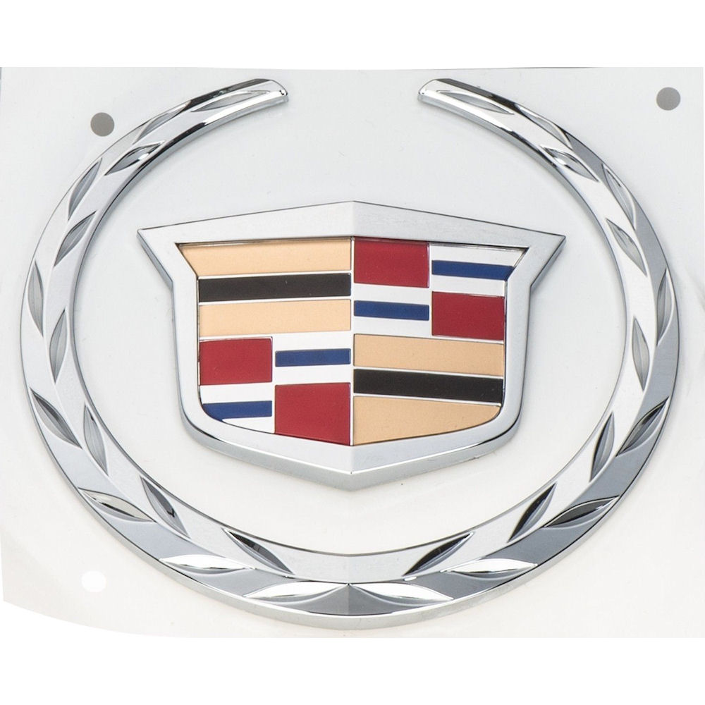 Emblem - Wreath Crest - Front (OEM) 06-09 Cadillac XLR-V
