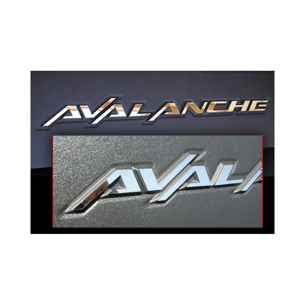Embleme - AVALANCHE (Edelstahl) 02-06 Chevy Avalanche