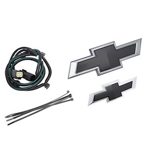 GM Bowtie Embleme (schwarz) f�r 21-24 Chevrolet Tahoe