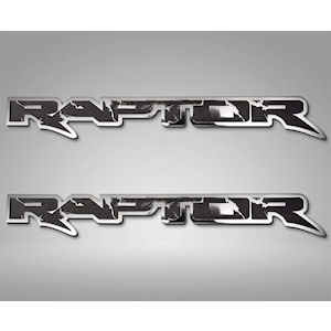 ACC Edelstahl Raptor Embleme für 2009-2014 Ford F-150 ACC Edelstahl Raptor Embleme für 2009-2014 Ford F-150
