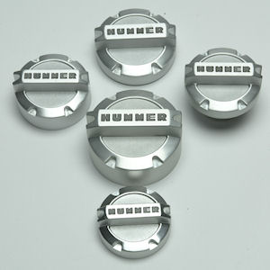 5x Drake Billet Engine Caps for 2003-2010 Hummer H2/H3