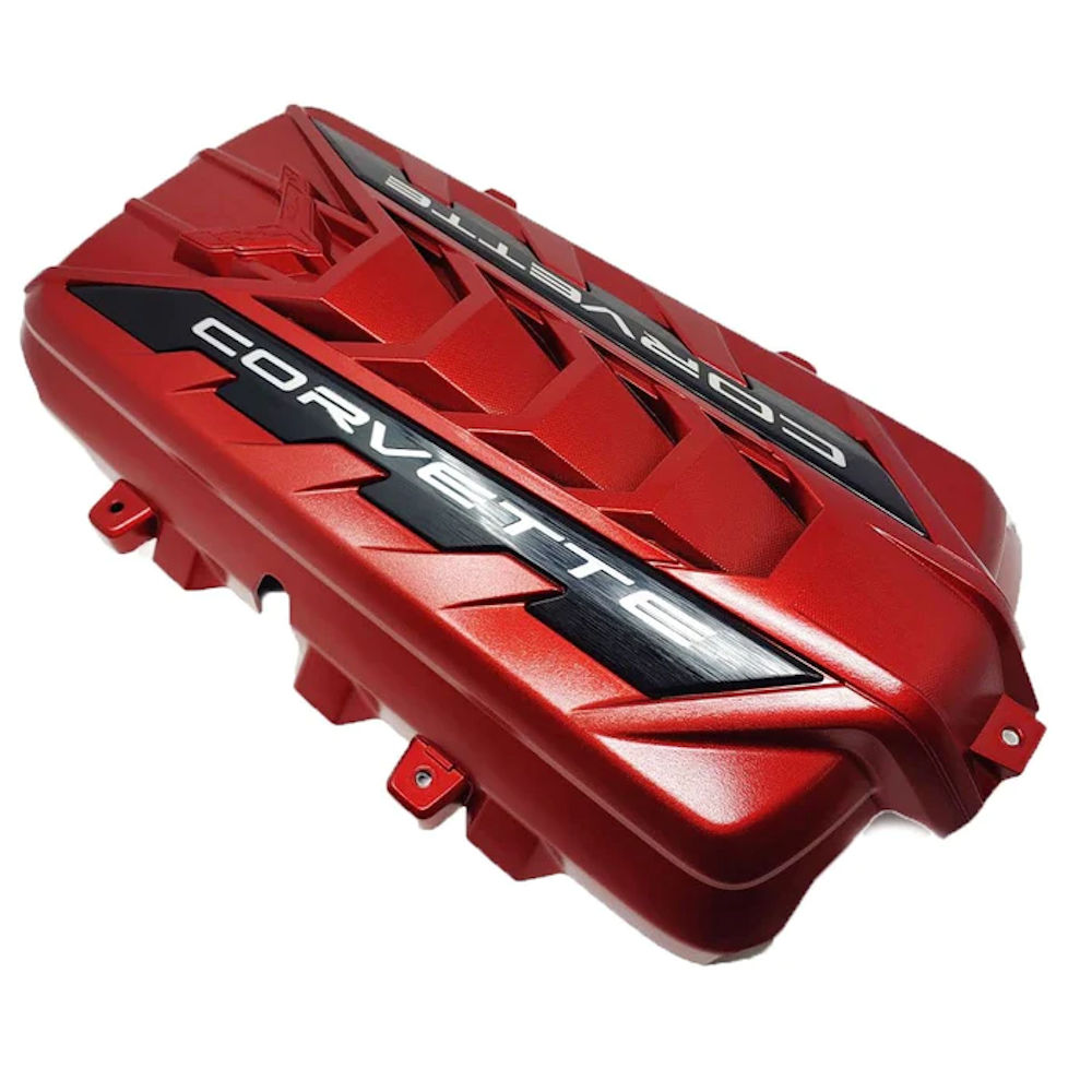 Engine Cover (Edge Red) 20-25 Chevy Corvette