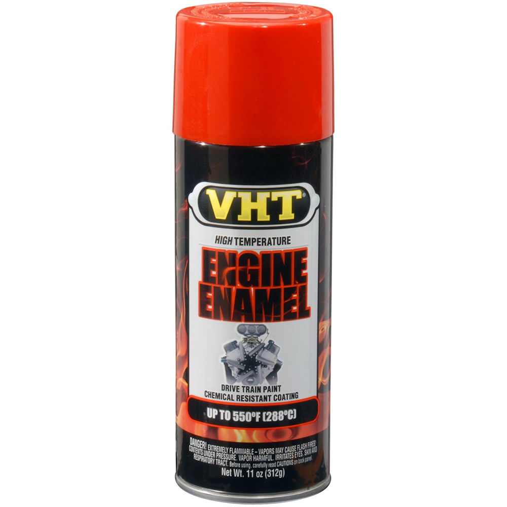 Engine Enamel High Temp (Gloss Orange) 325ml