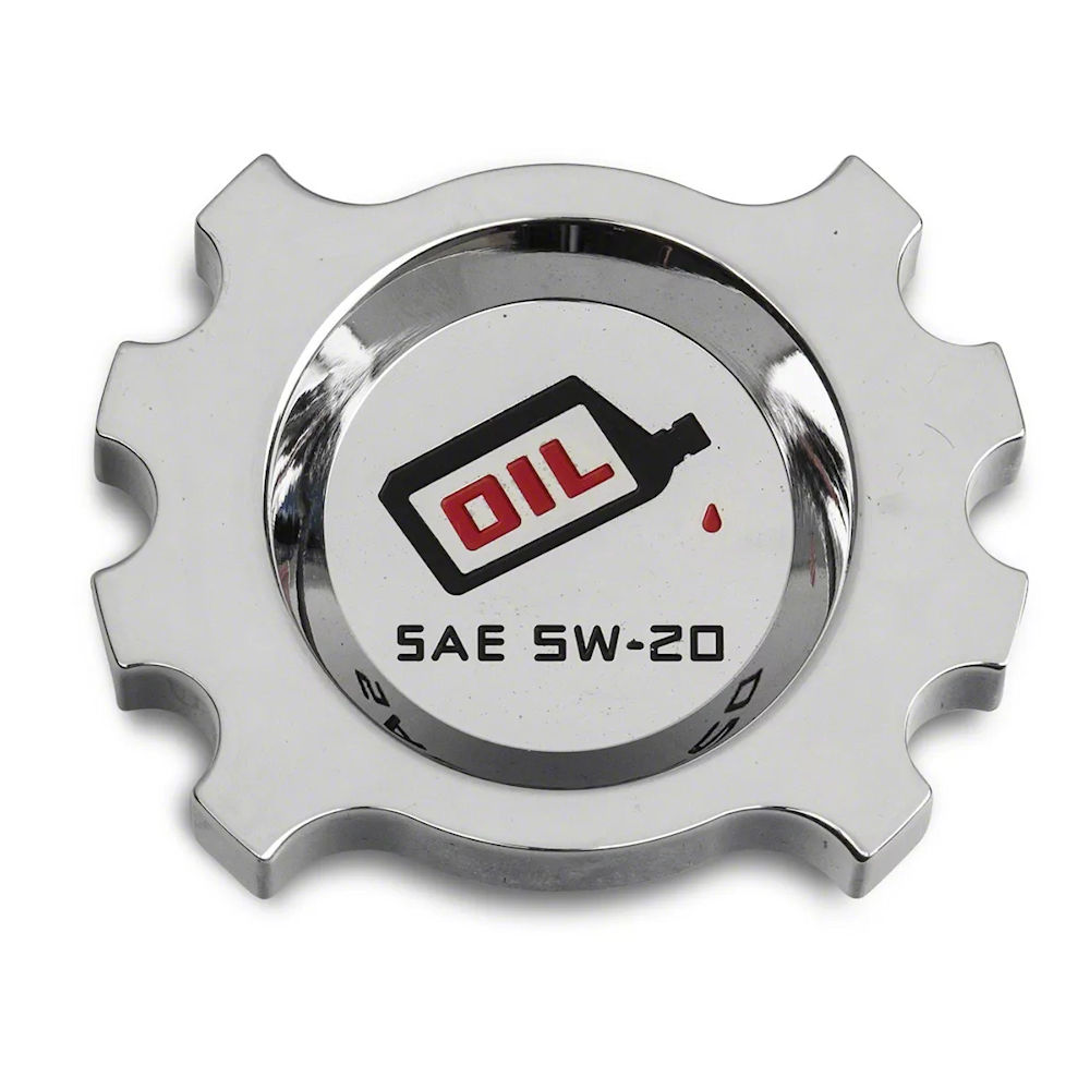 Engine Oil Cap Billet (Chrome) 18-23 Ford Mustang GT
