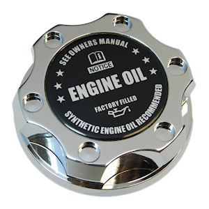 VMS Chrome Engine Oil Cap for 2014-2023 GM LT1 Engines