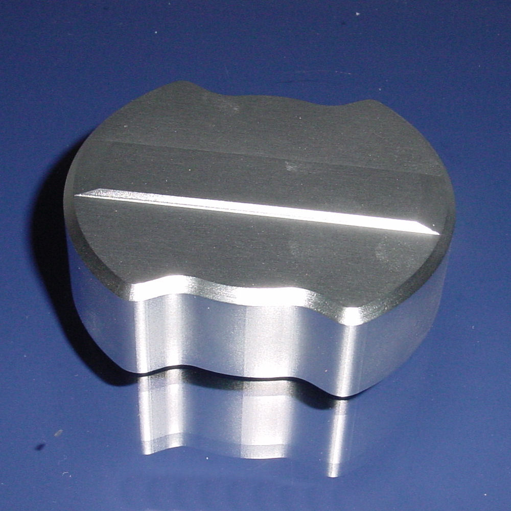 Engine Oil Cap Cover Billet (Satin) 05-09 Ford Mustang