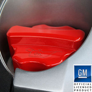 Billet Engine Oil Cap Cover (orange) for 2010-2015 Chevrolet Camaro V8