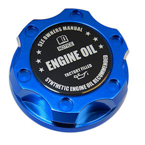 VMS Blue Billet Oil Cap for 2014-2023 GM LT1 Engines