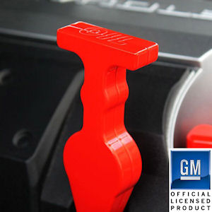 Billet Oil Dip Stick Handle Cover (orange) for 2010-2015 Chevrolet Camaro