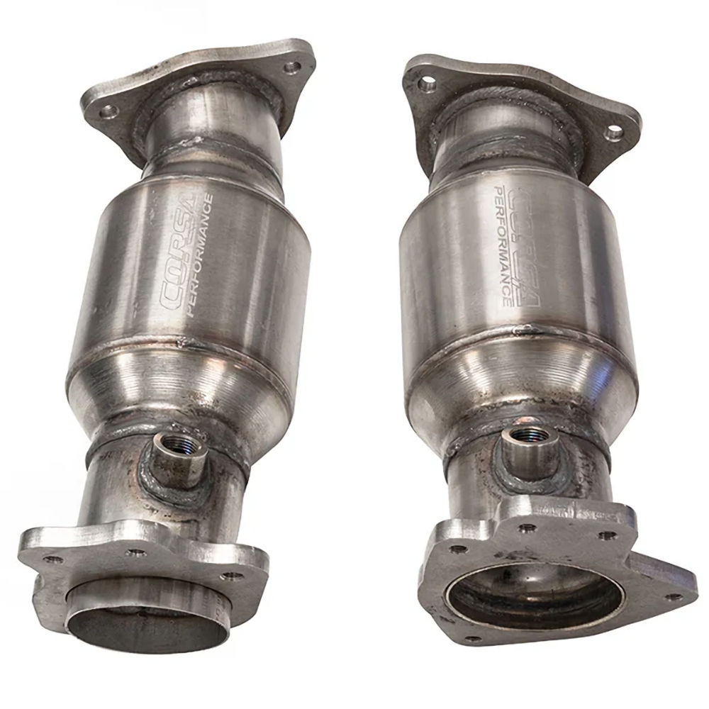Exhaust Catalytic Converters (400 Cells) 20-24 Chevy Corvette