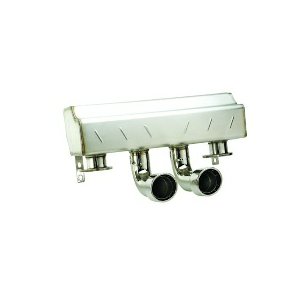 Exhaust Muffler Stainless Steel (FPP) 05-06 Ford GT