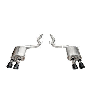 Corsa Exhaust System (black) 2024-2025 Ford Mustang DH