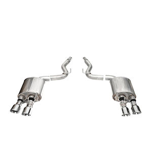 Corsa Exhaust System (polished) 2024-25 Ford Mustang DH