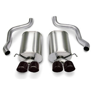 Corsa Sport Exhaust (black) for 2005-08 Chevy Corvette