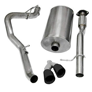 Corsa Exhaust System (black) 2009-2013 Chevy Avalanche