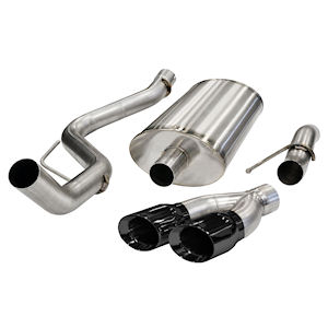 Corsa Exhaust System (black) for 11-14 Ford F150 Raptor