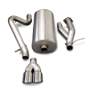 Corsa Exhaust System (polished) for 2003-2006 Hummer H2