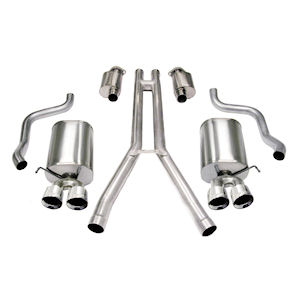 Corsa Exhaust System (polished) for 04-08 Cadillac XLR