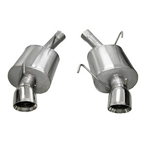 Corsa Exhaust System (polished) 2005-10 Ford Mustang GT