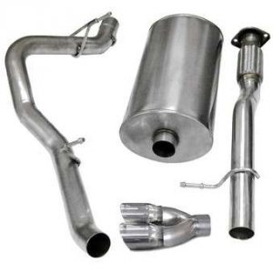 Corsa Exhaust System (polished) 2007-08 Chevy Avalanche