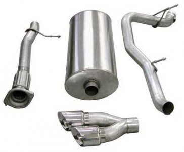 Corsa Exhaust System (Side) for 07-10 Cadillac Escalade