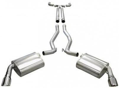 Corsa Exhaust System (polished) for 10-13 Chevy Camaro