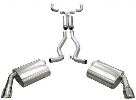 Exhaust System Sport (polished) 10-15 Chevy Camaro RS