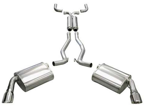 Exhaust System Sport (polished) 10-15 Chevy Camaro SS A