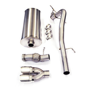 Corsa Exhaust System (polished) 11-14 Cadillac Escalade