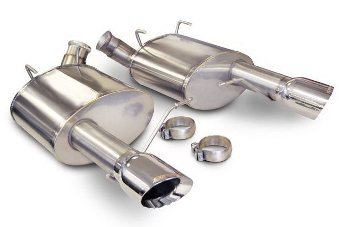 Exhaust System Sport (polished) 11-14 Ford Mustang GT