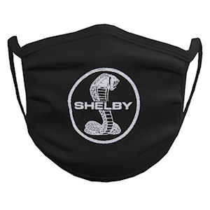 Anti-microbial Cotton Face Mask (black) from Shelby