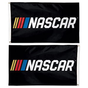 Wincraft Indoor/Outdoor Flagge Nascar Racing schwarz (3x5 Fuss)