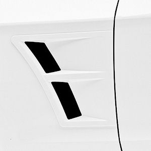 3D Carbon Fender Vent Inserts 2010-2014 Ford Mustang