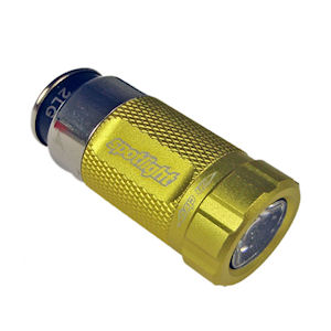 Spotlight LED Flashlight 12V NiMH Battery (Taxi Yellow)