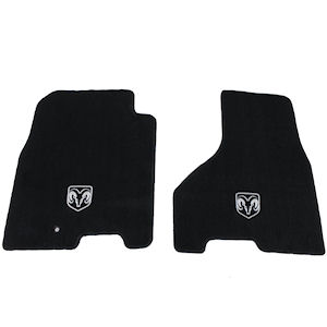 Mopar Carpet Floor Mats Gray for 09-12 Dodge RAM Trucks