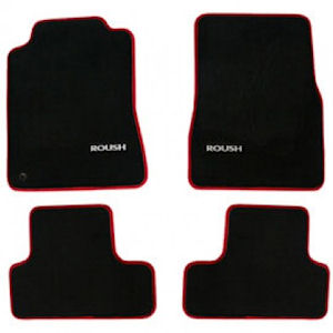 Roush Floor Mats Set (black) for 2005-2009 Ford Mustang