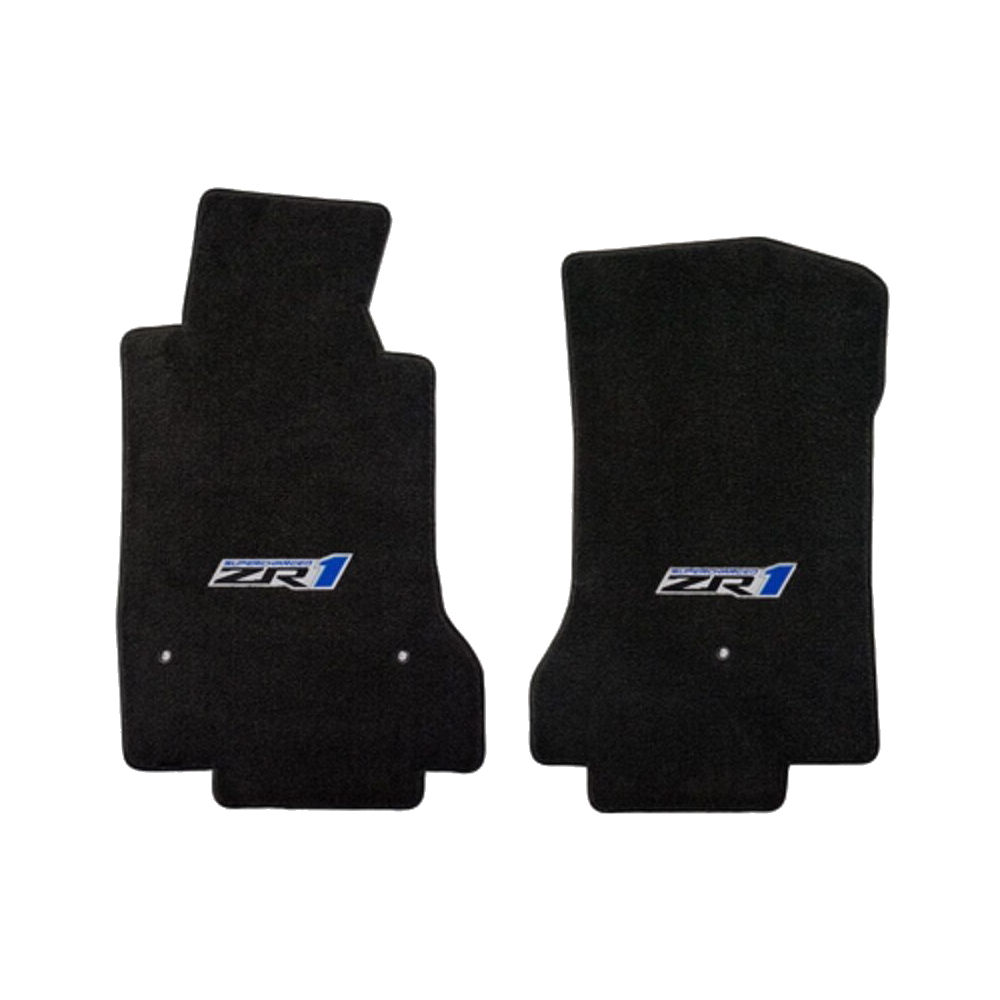 Floor Mats Front (Velourtex) 09-13 Chevy Corvette ZR1