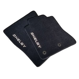 Shelby Lettering Floor Mats for 2015-2023 Ford Mustang