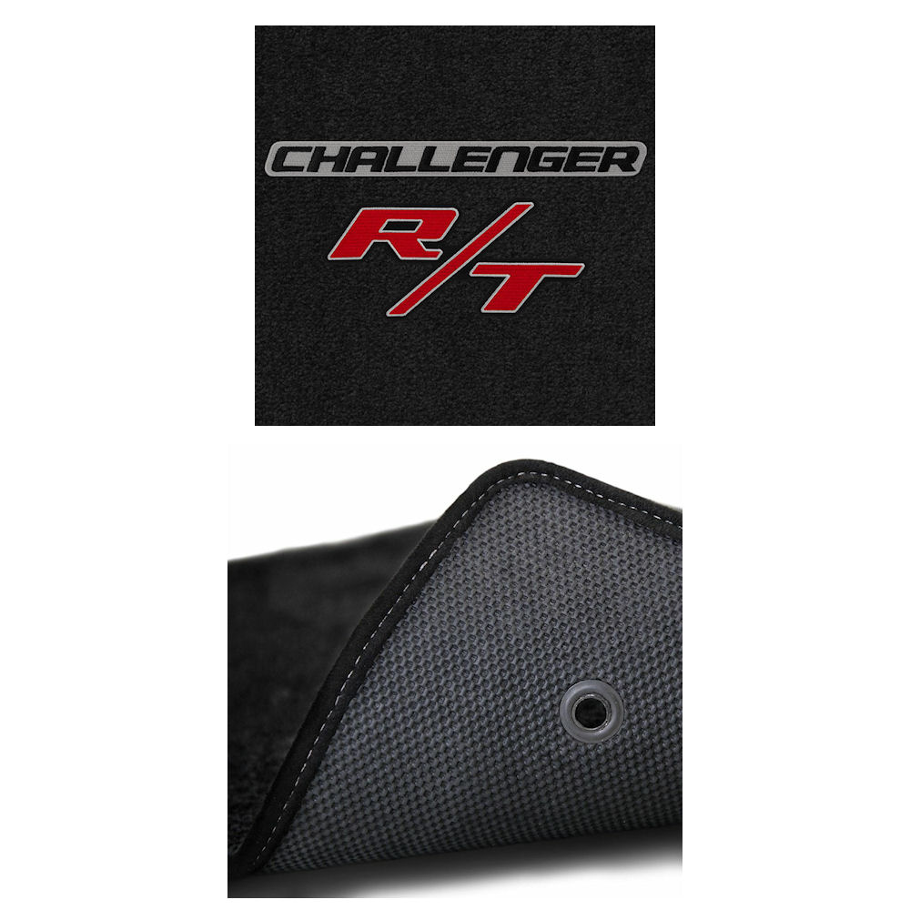 Floor Mats Set (Velourtex) 11-23 Dodge Challenger