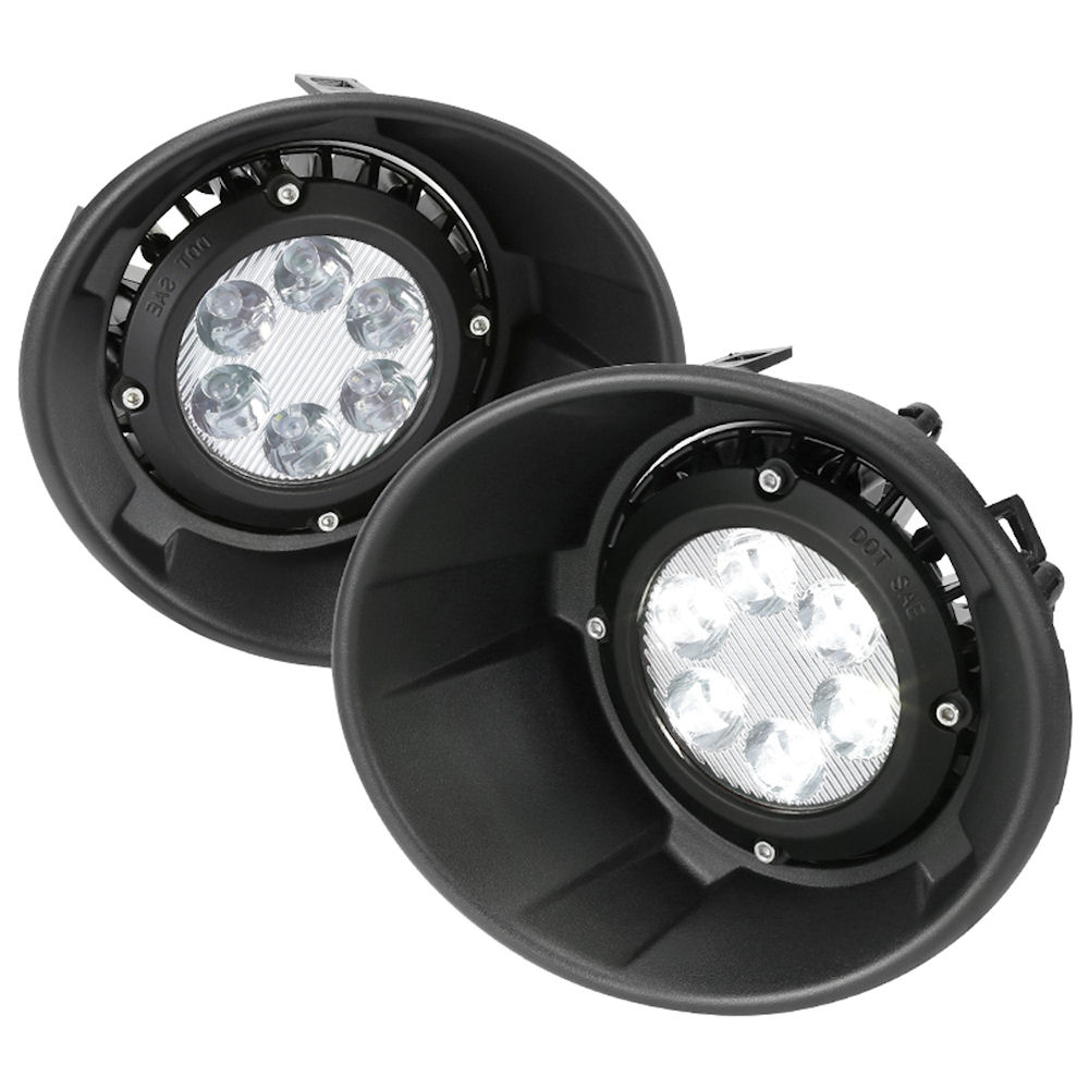 Fog Lights LED (Chrome) 10-13 Chevy Camaro