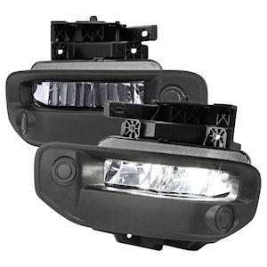 LED Fog Lights Chrome (non-tinted) for 2019-2022 Dodge RAM 1500