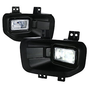 LED Fog Lights Chrome (non-tinted) for 2015-2017 Ford F-150 Trucks